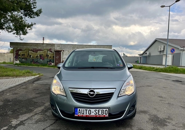 Opel Meriva cena 21900 przebieg: 148499, rok produkcji 2011 z Barczewo małe 466